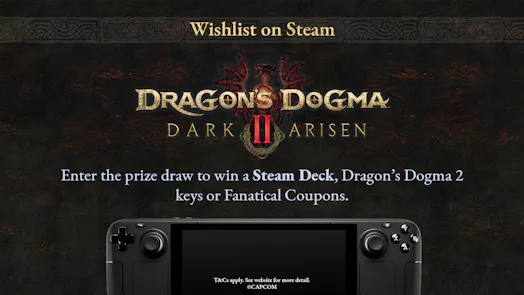Wishlist Dragon’s Dogma 2: Dark Arisen on Steam to Win a Steam Deck & More!