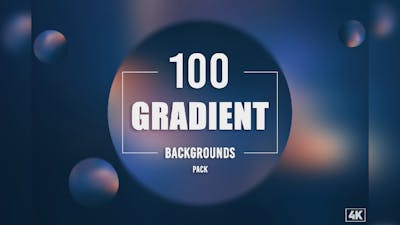 100 Gradient Backgrounds