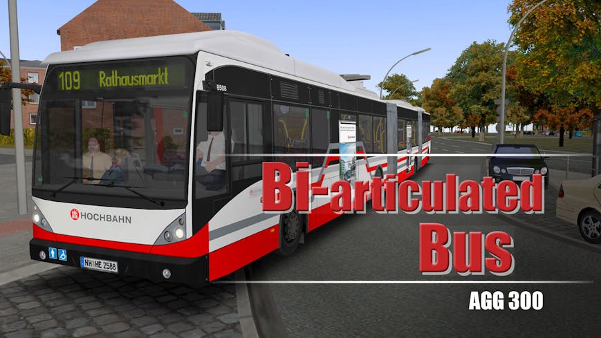 Product cover for OMSI 2 Add-On Doppelgelenkbus AGG 300