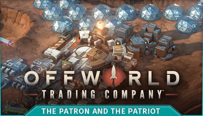 Product cover for Offworld Trading Company - The Patron and the Patriot DLC