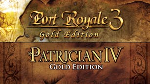 Product cover for Port Royale 3 Gold and Patrician IV Gold - Double Pack