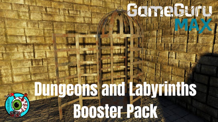 GameGuru MAX Fantasy Booster Pack - Dungeons and Labyrinths