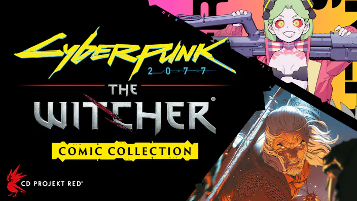 Product cover for Cyberpunk 2077 & The Witcher Comic Collection