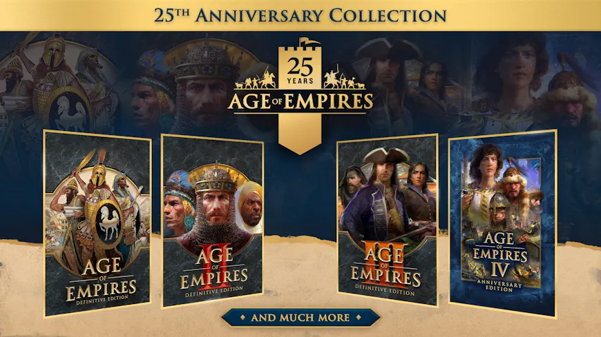 Product cover for Age of Empires 25th Anniversary Collection