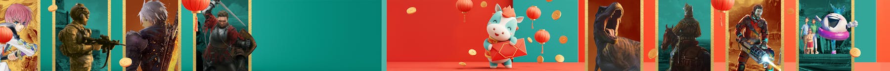 Lunar New Year Sale TAKEOVER LANDING PAGE