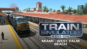 Product cover for Train Simulator: Miami - West Palm Beach Route Add-On - DLC