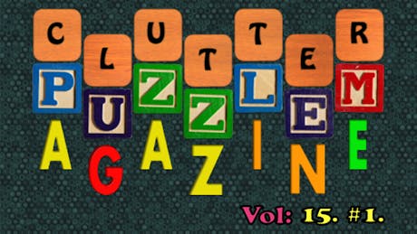 Product cover for Clutter Puzzle Magazine Vol. 15 No. 1 Collector's Edition