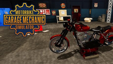 Product cover for Motorbike Garage Mechanic Simulator