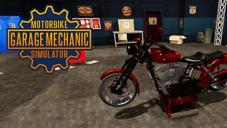 Product cover for Motorbike Garage Mechanic Simulator