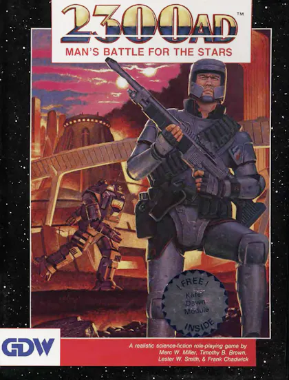 2300AD Man's Battle For The Stars - 2nd Edition Core Set