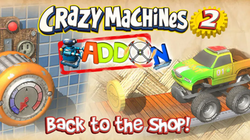 Product cover for Crazy Machines 2: Back to the Shop Add-On