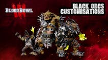 Product cover for Blood Bowl 3 - Black Orcs Customizations Pack