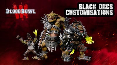 Blood Bowl 3 - Black Orcs Customizations Pack - DLC