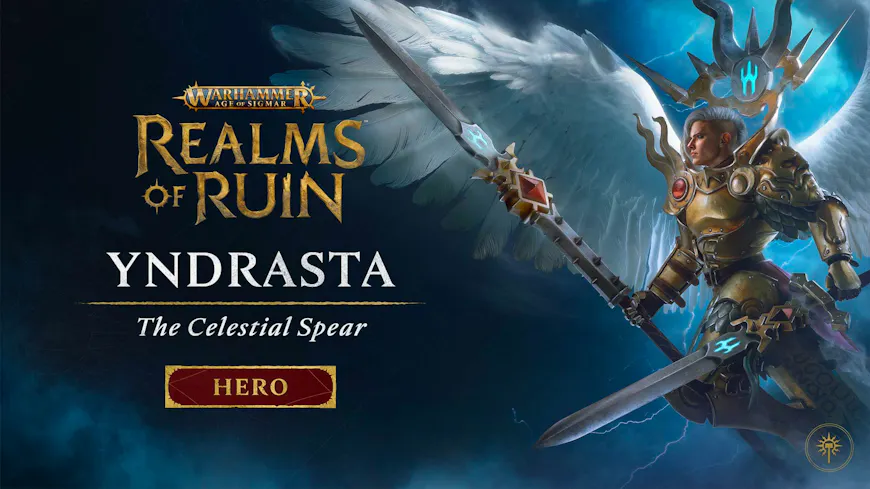 Product cover for Warhammer Age of Sigmar: Realms of Ruin - The Yndrasta, Celestial Spear Pack