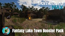 Product cover for GameGuru MAX Fantasy Booster Pack - Lake Town