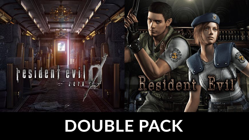 Product cover for Resident Evil & Resident Evil 0 Double Pack