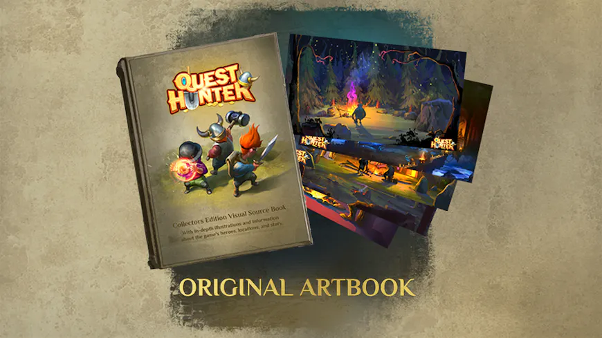 Product cover for Quest Hunter: Original Artbook