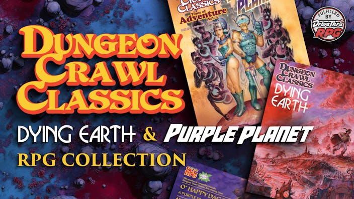 Product cover for Dungeon Crawl Classics Purple Planet & Dying Earth RPG Collection