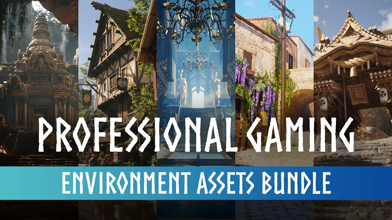 Product cover for Professional Gaming Environment Assets Bundle