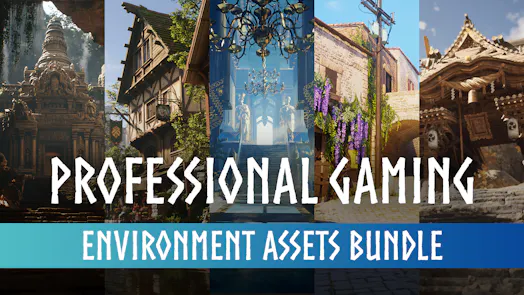 Professional Gaming Environment Assets Bundle