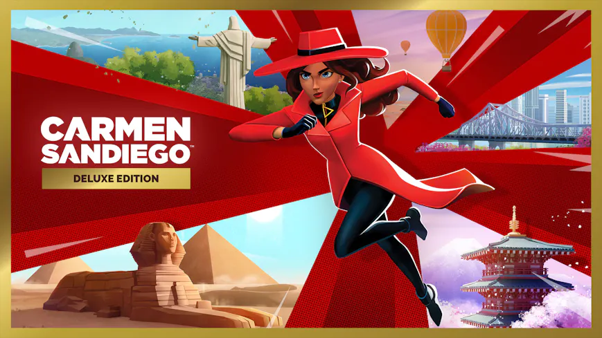 Product cover for Carmen Sandiego Deluxe Edition