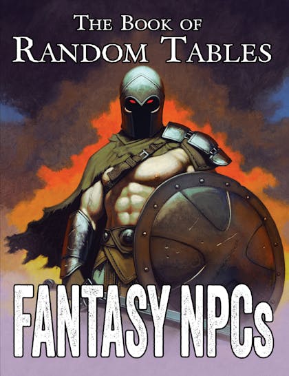 The Book of Random Tables: Fantasy NPCs