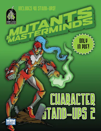 Mutants & Masterminds Character Stand-Ups 2