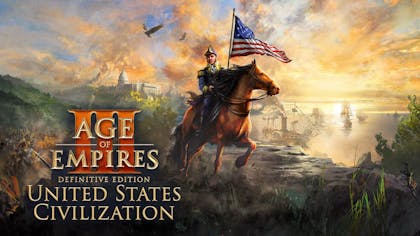 Product cover for Age of Empires III: Definitive Edition - United States Civilization - DLC