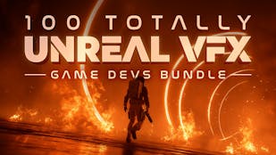 Product cover for 100 Totally Unreal VFX Game Devs Bundle
