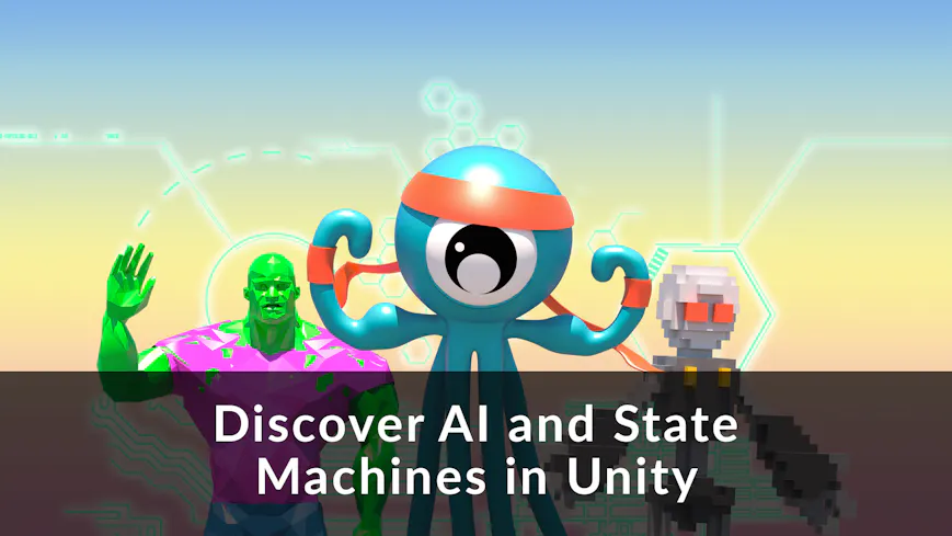 Product cover for Discover AI and State Machines in Unity