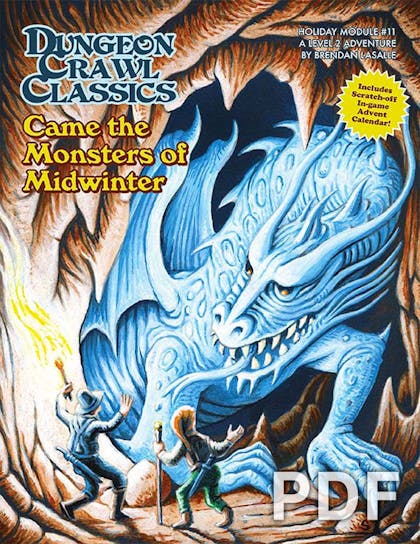 Dungeon Crawl Classics Holiday: Came the Monsters of Midwinter