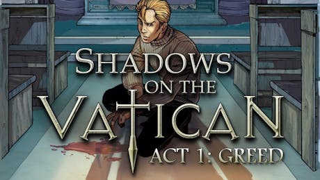 Product cover for Shadows on the Vatican Act I: Greed