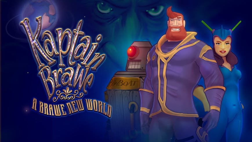 Product cover for Kaptain Brawe: A Brawe New World