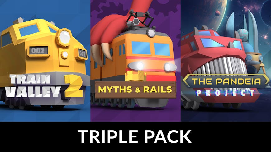 Product cover for Train Valley 2 Triple Pack