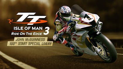Product cover for TT Isle Of Man 3 John McGuinness 100th Start Livery - DLC