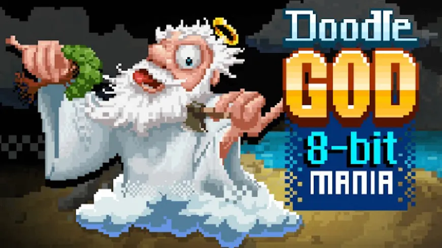 Product cover for Doodle God: 8-bit Mania