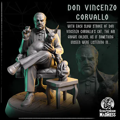 Don Vinzenzo Carvallo - Cthulhu Investigator