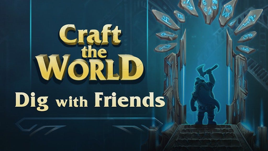 Craft the world dig with friends описание