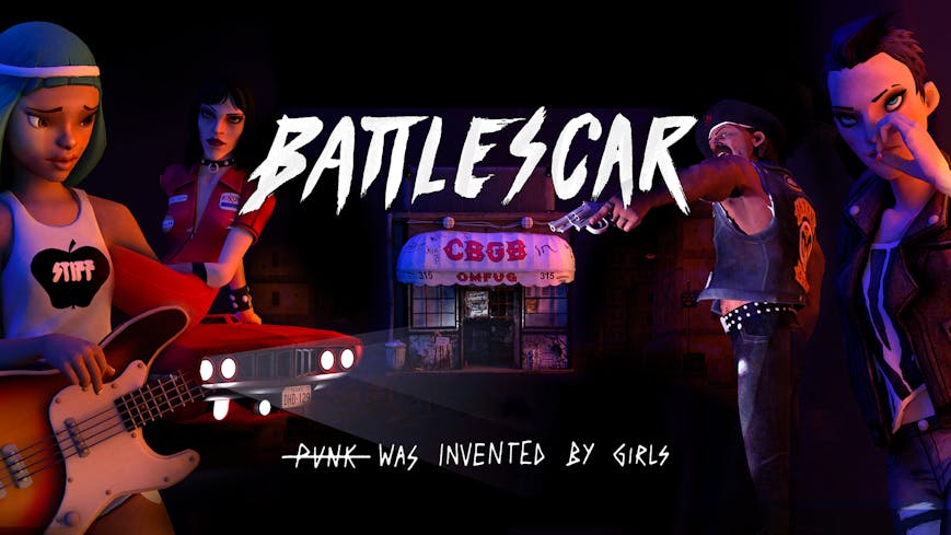 Product cover for BATTLESCAR: Punk Was Invented By Girls