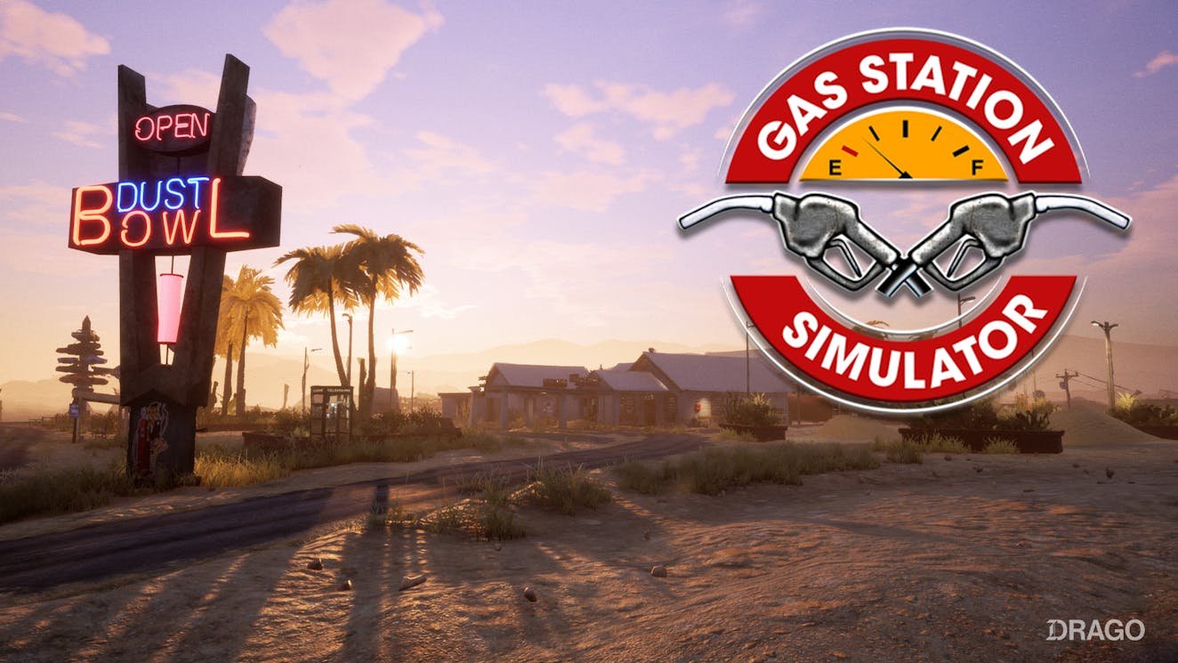 Product cover for Gas Station Simulator