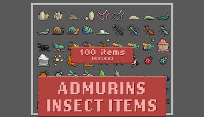 Admurins Insect Items