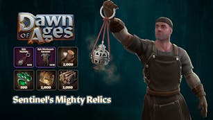 Product cover for Dawn of Ages: Sentinel's Mighty Relics - DLC