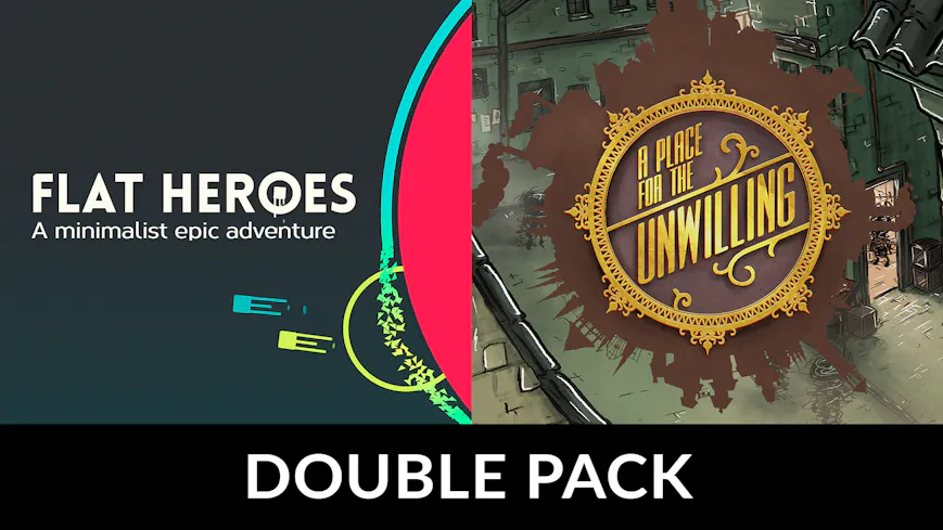 Product cover for Flat Heroes & A Place for the Unwilling Double Pack