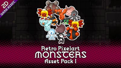 Monsters Asset Pack W1 - Monster Factory