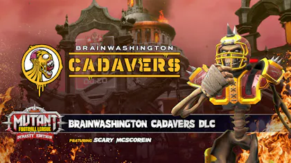 Product cover for Mutant Football League: Brainwashington Cadavers - DLC