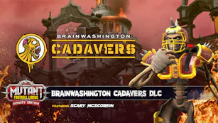 Product cover for Mutant Football League: Brainwashington Cadavers - DLC
