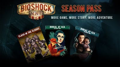 Bioshock Infinite Season Pass Dlc Pc Steam Downloadable Content Fanatical