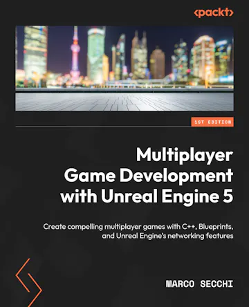 Product cover for Multiplayer Game Development with Unreal Engine 5
