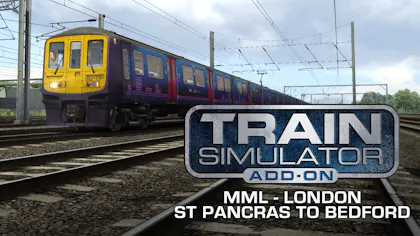 Product cover for Train Simulator: Midland Main Line London-Bedford Route Add-On - DLC