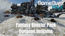 Product cover for GameGuru MAX Fantasy Booster Pack - Dungeon Denizens
